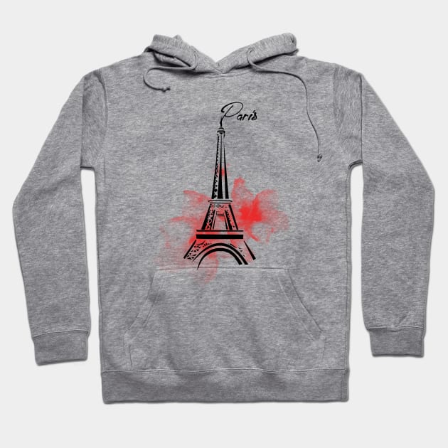 Eiffel Tower Paris Hoodie by in_pictures